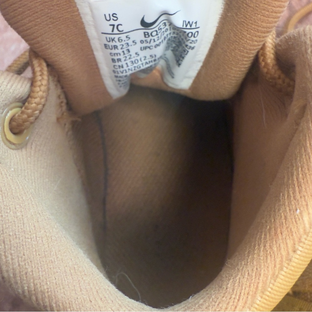 Nike Manoa Toddler Boots - 7C! Like New! - Picture 5 of 6